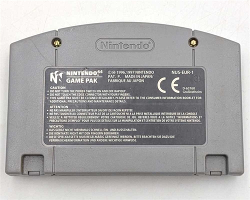 Banjo-Kazooie - Cartridge - Nintendo 64 Spil - (EUR) (B Grade) (Genbrug)
